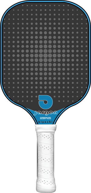 KIYOSHI Carbon Pickleball Paddle blue – Wide Shape Control & Response