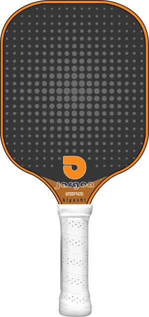 KIYOSHI Carbon Pickleball Paddle orange – Wide Shape Control & Response